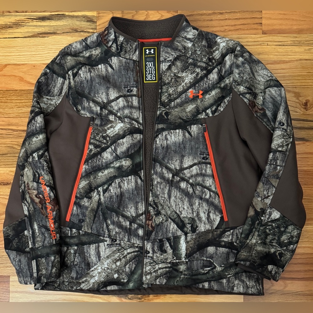 Under Armour Mossy Oak Treestand Ayton Camo Hunting Size 3XL